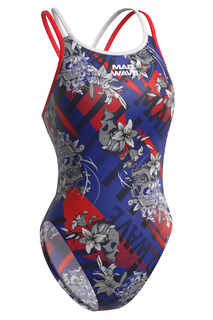 Купальник слитный женский Mad Wave M1460266A1W черный L