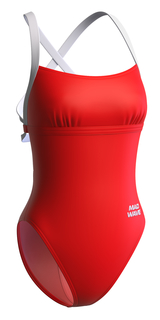 Купальник слитный женский Mad Wave M015109505W красный M