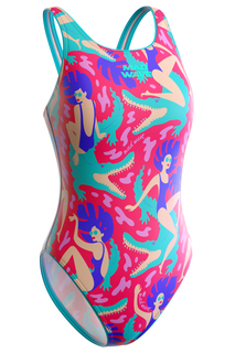 Купальник слитный женский Mad Wave M0150154F6W розовый S