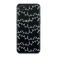 Чехол для Oppo A1k "Разноцветная гирлянда" Case Place