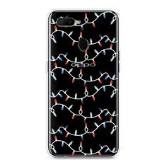 Чехол для Oppo A5s "Разноцветная гирлянда" Case Place