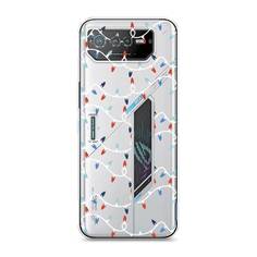 Чехол для Asus ROG Phone 6 "Разноцветная гирлянда" Case Place