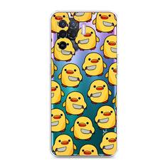 Чехол для Oppo Reno 5 Lite "Утка с ножом" Case Place