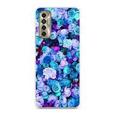 Чехол для Tecno Camon 17P "Цветочный ковер" Case Place