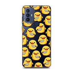 Чехол для TCL 30E/30 SE/305/306 "Утка с ножом" Case Place