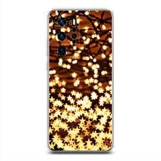 Чехол для Huawei P40 Pro "Новогодняя гирлянда" Case Place