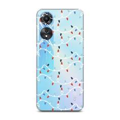 Чехол для Oppo A58 5G "Разноцветная гирлянда" Case Place