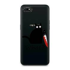 Чехол для Oppo A1k "Котик с ножом" Case Place