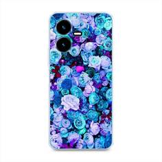 Чехол для Vivo Y22 "Цветочный ковер" Case Place