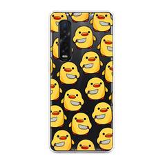 Чехол для Oppo Find X2 Pro "Утка с ножом" Case Place