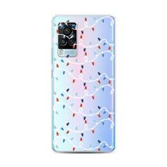 Чехол для Vivo X60 Pro "Разноцветная гирлянда" Case Place