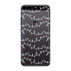Чехол для Huawei P10 "Разноцветная гирлянда" Case Place