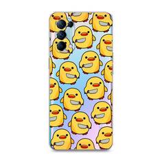 Чехол для Oppo Reno 5 "Утка с ножом" Case Place