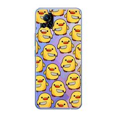 Чехол для Vivo V21e 4G "Утка с ножом" Case Place