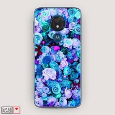 Чехол для Motorola Moto G7 "Цветочный ковер" Case Place