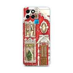Чехол для Infinix smart 6 "Пряничный домик" Case Place