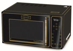 Микроволновая печь с грилем и конвекцией Kaiser M 2300 Em золотистый, черный