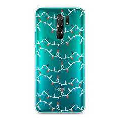Чехол для Xiaomi Redmi 9 "Разноцветная гирлянда" Case Place