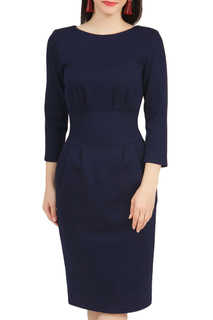 Платье женское Grey Cat GPL00015Z(EMINA) синее 48 RU