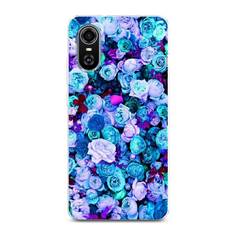Чехол для ZTE Blade A31 Plus "Цветочный ковер" Case Place