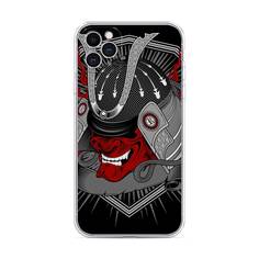 Чехол для Apple iPhone 11 Pro Max "Красная маска самурая" Case Place