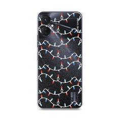 Чехол для Tecno Spark 9 Pro "Разноцветная гирлянда" Case Place