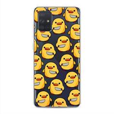 Чехол для Samsung Galaxy A71 4G "Утка с ножом" Case Place