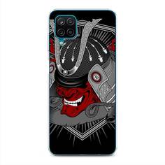 Чехол для Samsung Galaxy A12/M12 "Красная маска самурая" Case Place