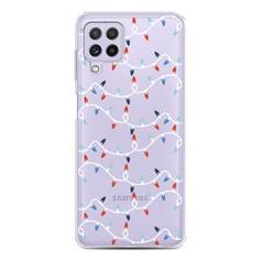 Чехол для Samsung Galaxy A22/M22/M32 "Разноцветная гирлянда" Case Place