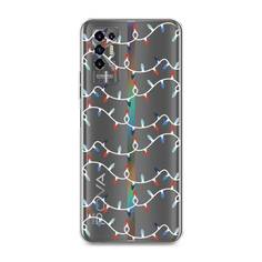 Чехол для Tecno Pova 2 "Разноцветная гирлянда" Case Place