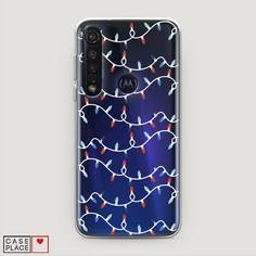 Чехол для Motorola Moto G8 Plus "Разноцветная гирлянда" Case Place