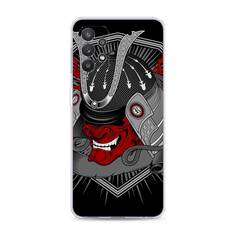 Чехол для Samsung Galaxy A32 "Красная маска самурая" Case Place