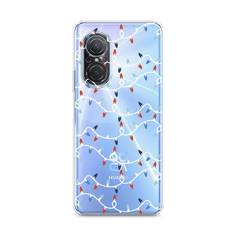 Чехол для Huawei Nova 9 SE "Разноцветная гирлянда" Case Place