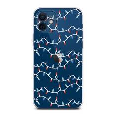 Чехол для Apple iPhone 12 Mini "Разноцветная гирлянда" Case Place