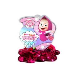 Заколка женская Маша и Медведь Маша и Медведь, розовый