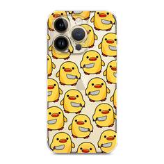 Чехол для Apple iPhone 14 Pro Max "Утка с ножом" Case Place