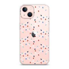 Чехол для Apple iPhone 13 "Разноцветная гирлянда" Case Place