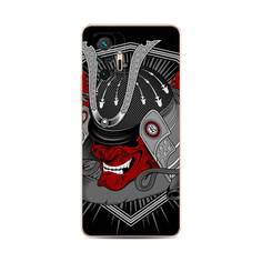 Чехол для Xiaomi Redmi Note 10 Pro "Красная маска самурая" Case Place