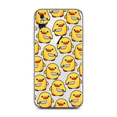 Чехол для Apple iPhone XS Max "Утка с ножом" Case Place