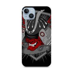 Чехол для Apple iPhone 14 Plus "Красная маска самурая" Case Place