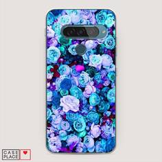 Чехол для LG G8s ThinQ "Цветочный ковер" Case Place