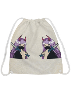 Мешок для обуви унисекс JoyArty bpa_396817, бежевый