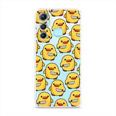 Чехол на Infinix HOT 11 Helio G70 64 GB "Утка с ножом" Case Place