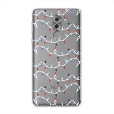 Чехол на Honor 6X "Разноцветная гирлянда" Case Place