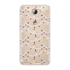 Чехол на Huawei Y5 II "Разноцветная гирлянда" Case Place