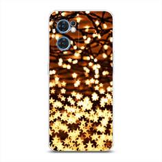 Чехол на Oppo Find X5 Lite "Новогодняя гирлянда" Case Place