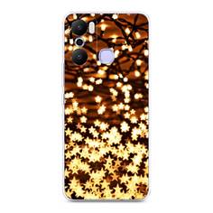 Чехол на Infinix Hot 20 Play "Новогодняя гирлянда" Case Place