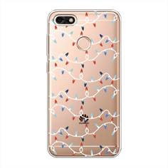 Чехол на Huawei Nova Lite (2017) "Разноцветная гирлянда" Case Place