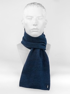 Шарф мужской OXYGON Light шарф синий, 160х20,5 см