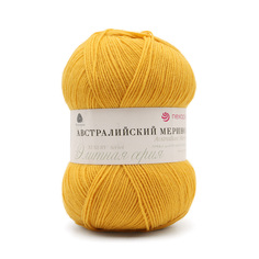 Пряжа Пехорка Австралийский меринос, 100 г, 400 м меринос 340 листопад, 5 мотков